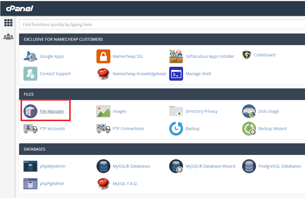cpanel download all files